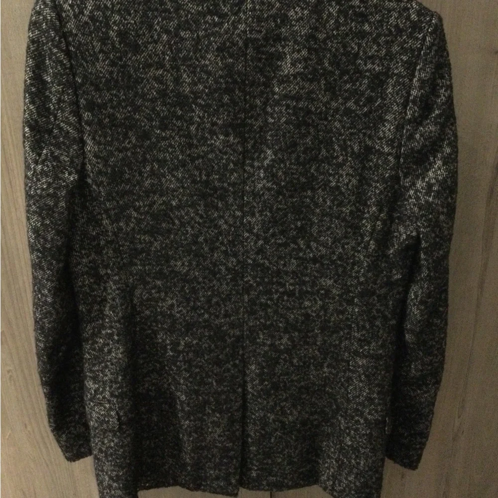 Gucci Black Heather Zip-Up Knit Sweater